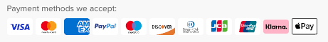Acceptable Payment Details